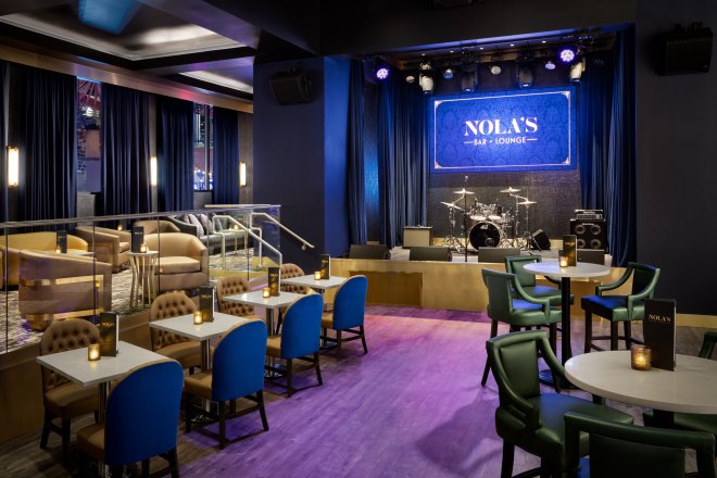 Nola's Bar and Lounge Stage