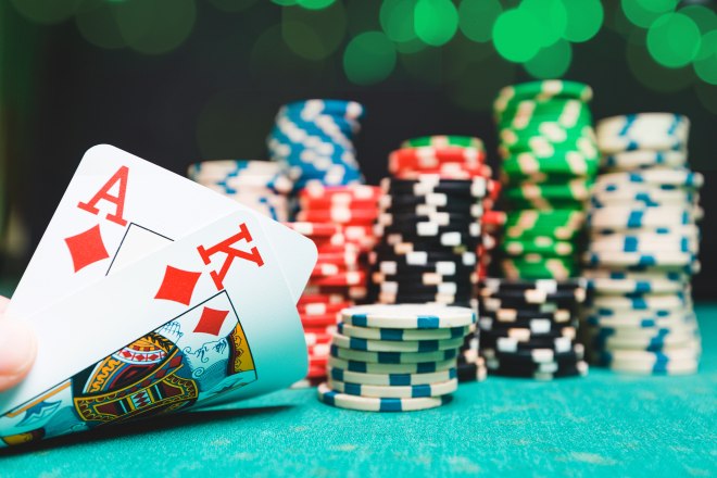 Cards and chips